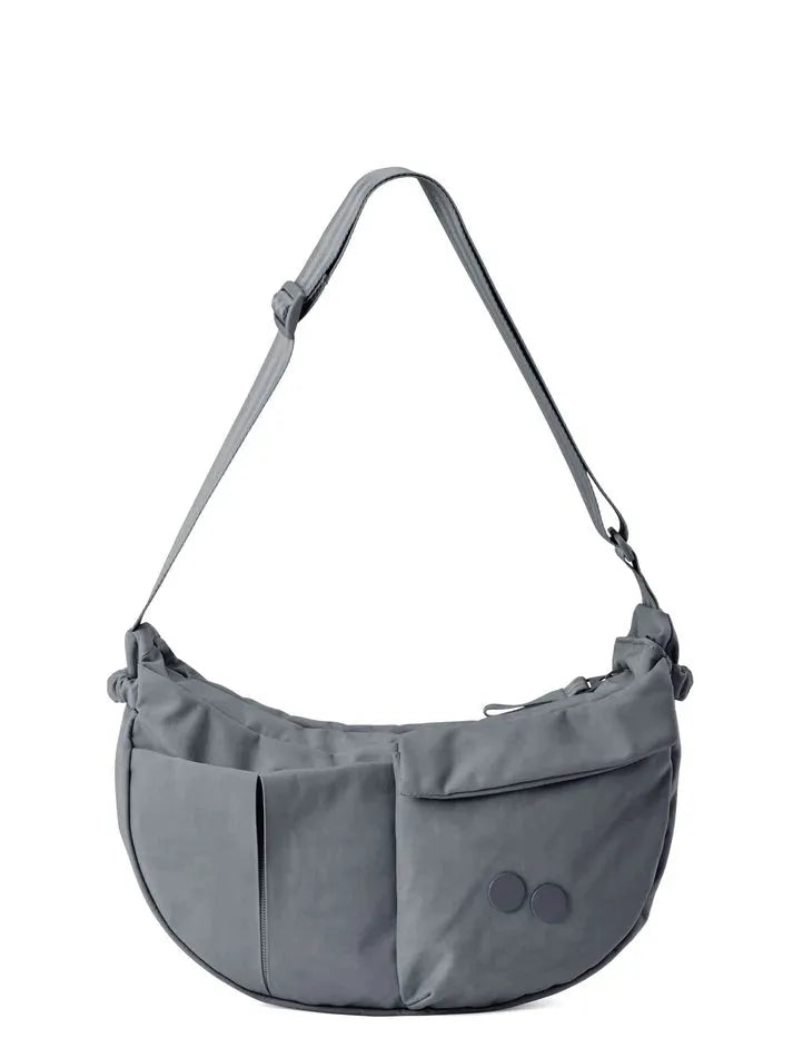 Tasche Krumm Medium Crinkle Grey von Pinqponq – Bild 1