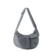Tasche Krumm Medium Crinkle Grey von Pinqponq – Bild 2