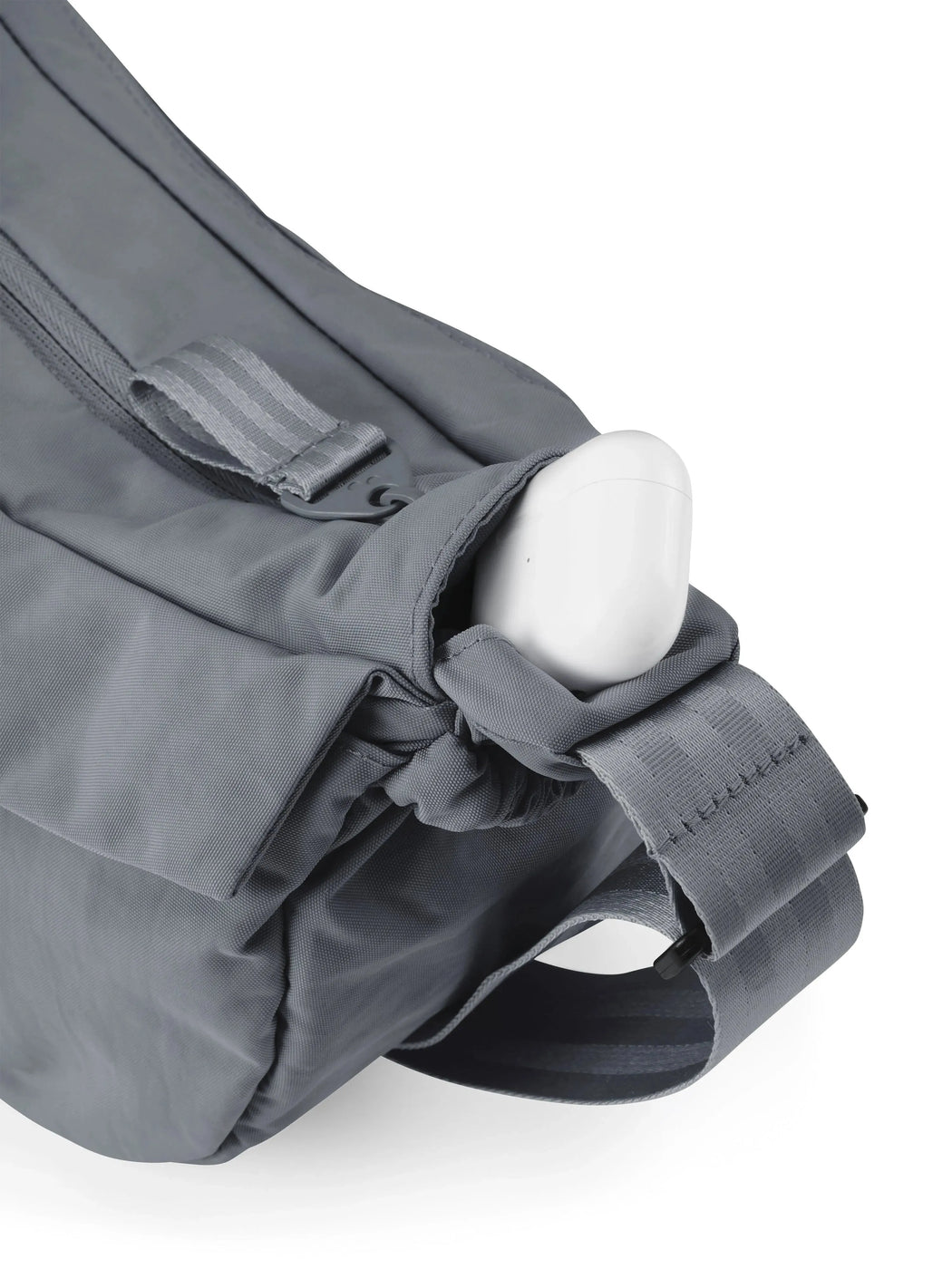Tasche Krumm Medium Crinkle Grey von Pinqponq – Bild 5
