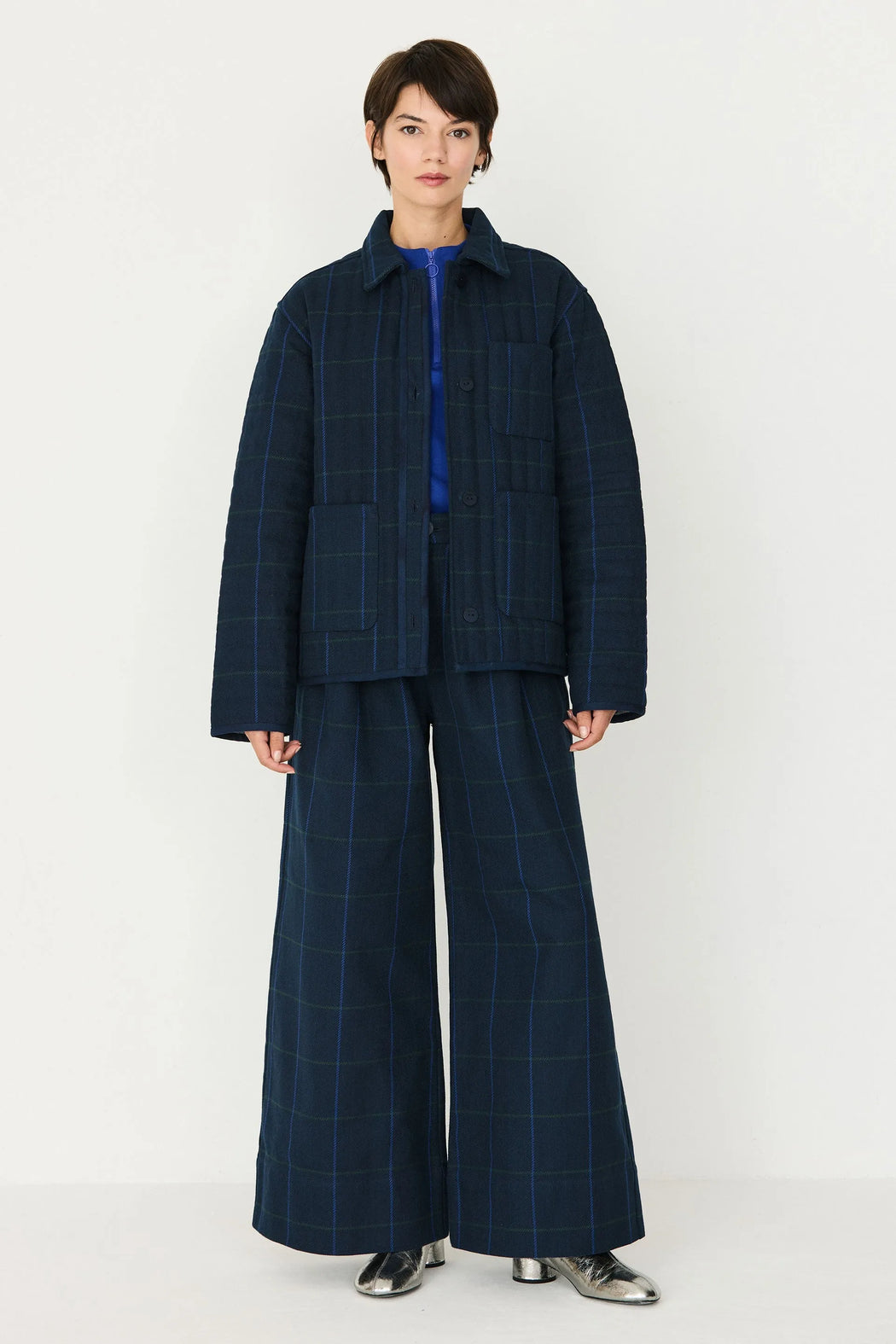 Damen Hose Nia Checks von SKFK – Bild 3