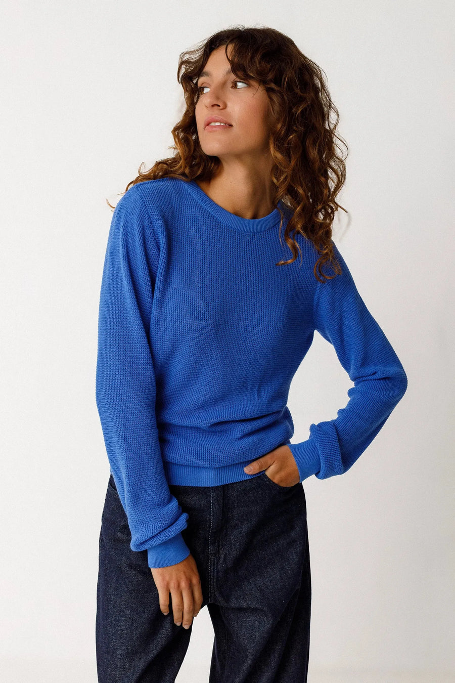 Iradi Strickpullover aus Biobaumwolle von SKFK – Bild 1