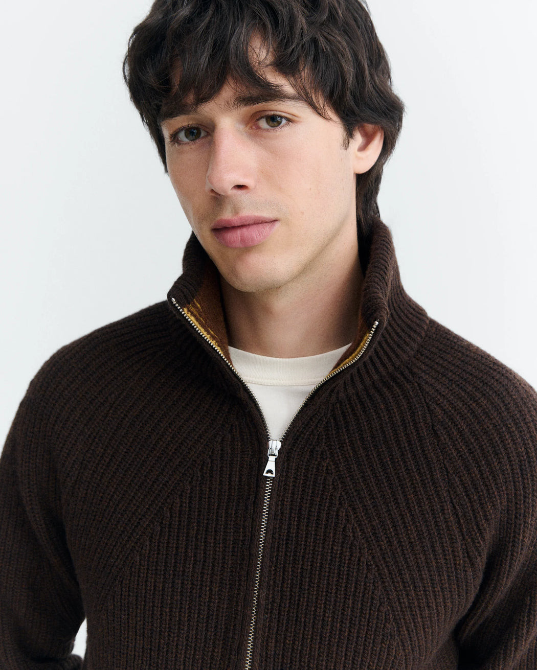 Strick Zipjacke Ekaiz Herren von Thinking Mu – Bild 5