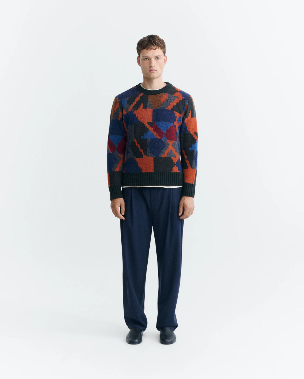 Strickpullover Pixel Matgi Herren von Thinking Mu – Bild 2