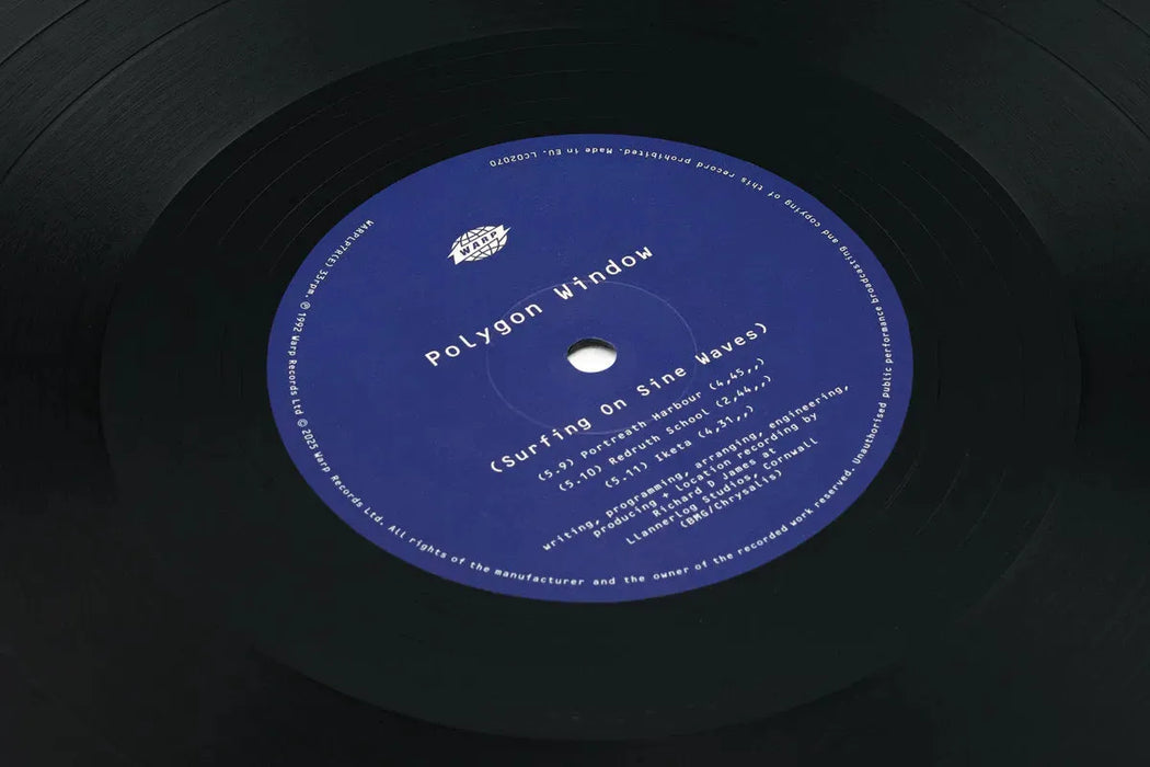 Polygon Window Surfing on Sine Waves 3LP Reissue Warp von Warp Records – Bild 3